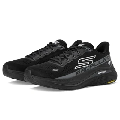 Abbildung von Skechers MAX Cushioning Propulsion Sneaker low, Herren, Größe: 43, Black Schuhe