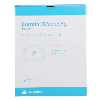 Abbildung von Biatain Silicone Ag Schaumverb.sakr.klein 15x19 cm