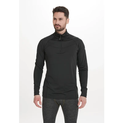 Abbildung von Whistler Funktions Baggio Langarmshirt, Herren, Größe: 4XL, Black