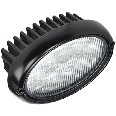 Abbildung von HELLA LED Arbeitsscheinwerfer Oval 100 12V / 24V 1700lm Einbau/Schraubanschluss Zweipunktbefestigung Nahfeldausleuchtung Stecker: DEUTSCH Stecker 1GA 996 661 021