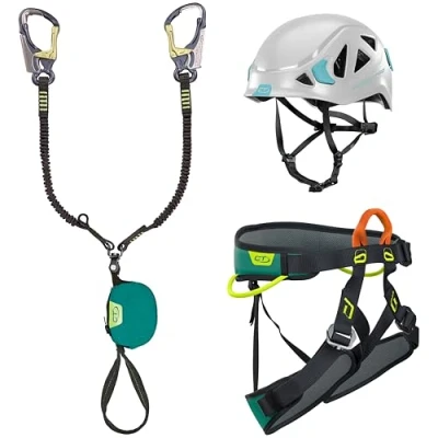 Abbildung von Climbing Technology Via Ferrata Kit Top Shell S M, Unisex, Erwachsene, Grün