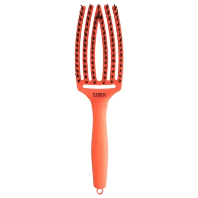 Abbildung von Olivia Garden Bürste Fingerbrush Boar &amp; Nylon Orange Spritz St 1 stück