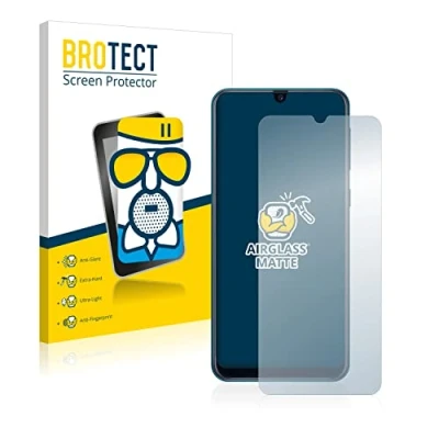 Abbildung von BROTECT Entspiegelungs Schutzglas für Samsung Galaxy M21 Schutz Folie Panzerfolie Glas Matt [Extrem Kratzfest 9H, Anti Reflex, Fingerprint]