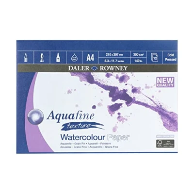 Abbildung von Daler Rowney Aquafine Texture Watercolour Paper