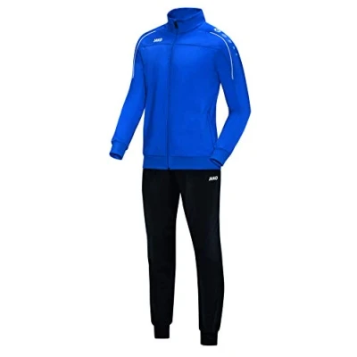 Abbildung von JAKO Classico SET Trainingsanzug, Herren, Größe: 52/54, Royalblau/schwarz