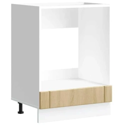 Abbildung von vidaXL Herdumbauschrank Lucca Sonoma Eiche Holzwerkstoff, Backofenschrank, Herdschrank, Ofenschrank, Küchenofenschrank, Küchenherdschrank