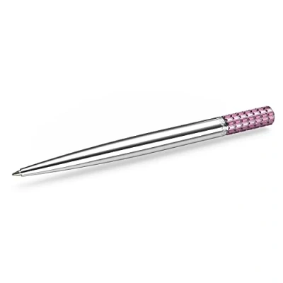 Abbildung von Swarovski Lucent Kugelschreiber, Silberfarbener, Verchromter Stift mit Edlen Kristallen