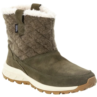 Abbildung von Jack Wolfskin Queenstown Texapore Snowboot/Winterstiefel, Damen, Größe: 37.5, Khaki grey Schuhe