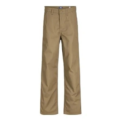 Abbildung von Jack &amp; Jones Junior Jpstalex Clean Jjworker Pants JNR Stoffhose für Kinder, Größe: 128, Elmwood