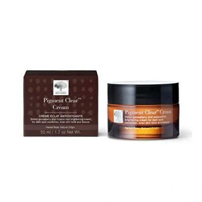 Abbildung von Nordic Pigment Clear Gesichtscreme, 50 ml, Antioxidantien, aufhellende dunkle Fleckenentferner, für Gesicht, Gesichtscreme Frauen und Männer