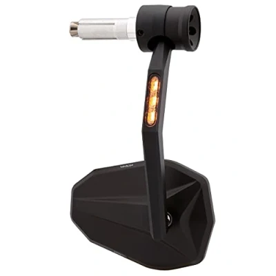 Abbildung von HIGHSIDER Victory Rim Motorrad Lenkerendenspiegel mit LED Blinker/Positionslicht, E geprüft (Stück)