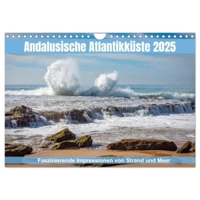 Abbildung von Andalusische Atlantikküste (Wandkalender 2025 DIN A4 quer), CALVENDO Monatskalender