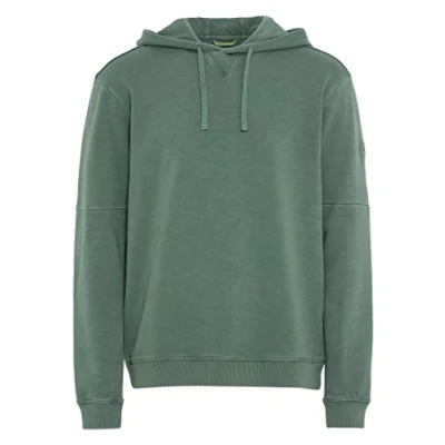 Abbildung von camel active Herren Hoodie aus Reiner Baumwolle Grün Menswear M