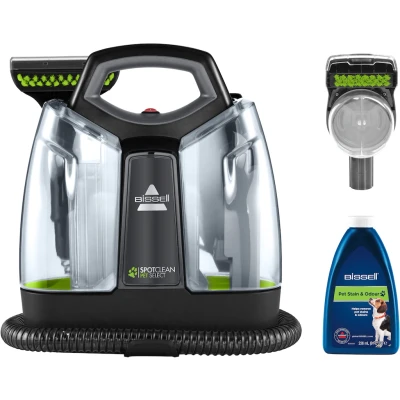 Abbildung von Bissell Wasch Sauger &quot;37288, SpotClean Pet Select, leicht, kompakt, Haustieraufsatz&quot;, inkl., 12kPa, reinigt Flecken auf Teppich, Polster,Treppe &amp; Autositz
