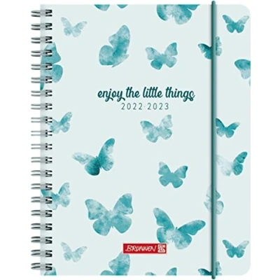 Abbildung von Brunnen Schülerkalender „Butterfly“ 2022/2023 A6 2 Seiten = 1 Woche, 1071855043, Motiv: Butterfly