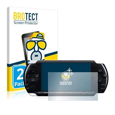 Abbildung von BROTECT Entspiegelungs Schutzfolie für Sony PSP 3004 (2 Stück) Matte Displayschutz Folie, Anti Reflex, Fingerprint