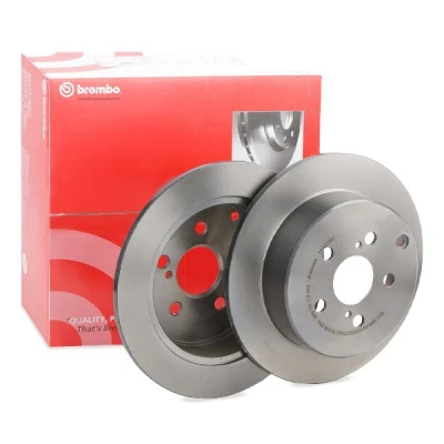 Abbildung von BREMBO COATED DISC LINE 08.A273.21 Bremsscheibe 269 9 5 voll beschichtet TOYOTA: Celica VII Coupe, Prius II Liftback, Matrix I MPV