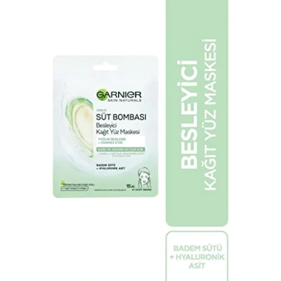 Abbildung von Textile Face Mask with Almond Milk for Dry And Sensitive Skin Nature L S Milky Tissue 28G