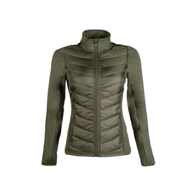 Abbildung von HKM Jacke Prag Nylon Olivgrün