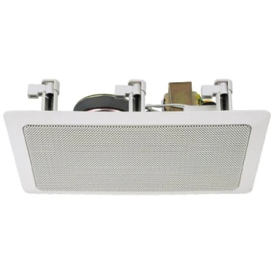 Abbildung von Monacor ESP 17/WS ELA Wandeinbaulautsprecher 15 W 100 V Weiß 1 Stück