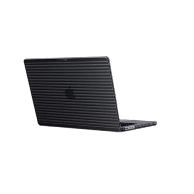 Abbildung von Tech21 Evo Wave Schutzhülle für MacBook Pro 14 Zoll (2021 &amp; 2023), Hartschalenabdeckung, Anthrazit