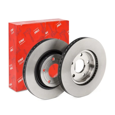 Abbildung von TRW Bremsscheibe FORD: Puma SUV 25mm 5 108mm Belüftet lackiert DF6708 2384229,L1TC1125AA Bremsscheiben, Scheibenbremsen