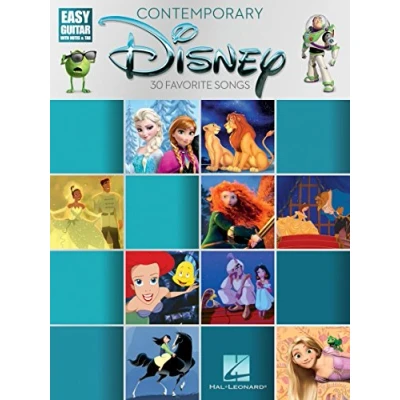 Abbildung von Contemporary Disney: Easy Guitar With Notes And Tab: Noten, Sammelband, Tabulatur für Gitarre