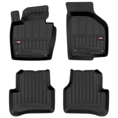 Abbildung von MOTOS Gummimatten Auto Fussmatte passend für Volkswagen Passat B7 2010 2014 Verbessern Sie Ihren Reisekomfort mit Antirutschmatte 3D Allwetter fußmatten Auto, Schutz vor Verschmutzung