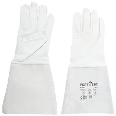 Abbildung von Handschuh Schweißhelm Portwest TIG Premium