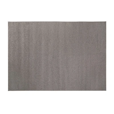 Abbildung von andiamo Webteppich moderner stilvoller Kurzflor Teppich robust und pflegeleicht aus 100% Polypropylen geeignet für Fußbodenheizung Saugroboter 60 x 110 cm Einfarbig Beige