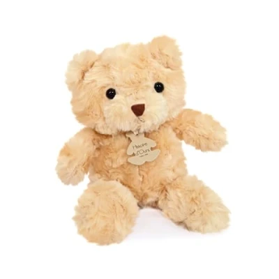 Abbildung von Histoire d&#039;Ours Plüschtier Kuschelbär Honig 21 cm weicher Körper weich und niedlich Geschenkidee zur Geburt zum Geburtstag, für Mädchen Jungen HO2469FLORAJ