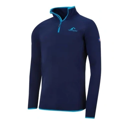 Abbildung von Westfjord HALF ZIP Fleecepullover, Herren, Größe: XL, Dark navy