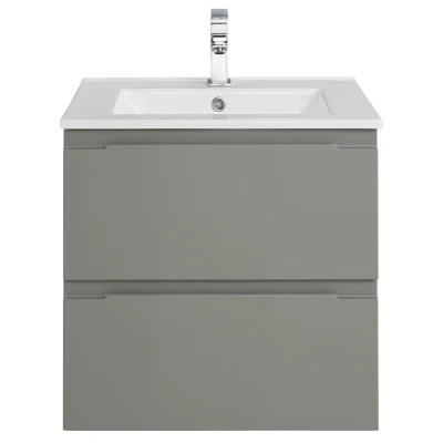 Abbildung von welltime Waschtisch &quot;Star&quot;, Badmöbel inkl. Waschbecken, Breite 60 cm