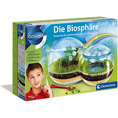 Abbildung von Clementoni® Experimentierkasten Galileo, Die Biosphäre, Made in Europe