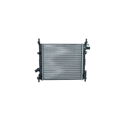 Abbildung von NRF 53989 Kühler, Motorkühlung Aluminium 380 360 34 Kühlrippen mechanisch gefügt FORD: KA Schrägheck, StreetKA Cabrio