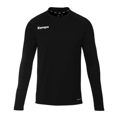 Abbildung von Kempa Performance Langarmshirt, Größe: Small, Schwarz