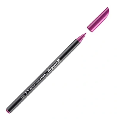 Abbildung von 5 x edding Fasermaler 1200 colourpen 1mm rot violett