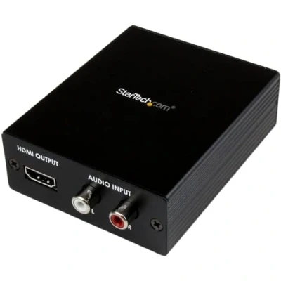 Abbildung von StarTech.com Composite / VGA und Audio auf HDMI Konverter, YPbPr zu HDMI, 1920x1200 1080p, 1x (Buchse) 3x RCA (Stecker)
