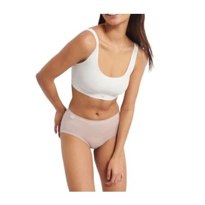 Abbildung von Sloggi 3ER PACK Slip Weiß lila beige, Damen, Größe: 50, beige