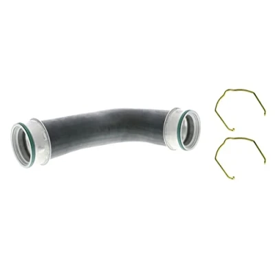 Abbildung von VAICO V10 5309 Ladeluftschlauch Gummi mit Gewebeeinlage Klammer SEAT: Toledo 3, Leon II Schrägheck, Altea, VOLKSWAGEN: Touran I, Passat B6 Variant