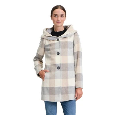 Abbildung von Amber &amp; June Übergangsjacke, Damen, Größe: 34, Cream silver