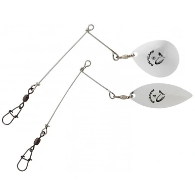 Abbildung von Savage Gear Easyon Spinner Bait Kit L Silber 2 Stück Angelzubehör