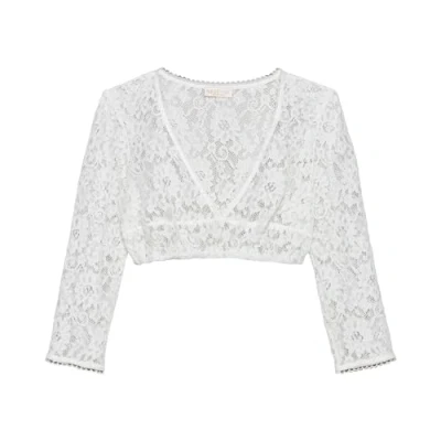 Abbildung von Krüger Dirndl Bluse ecru, Damen, Größe: 34, Ecru