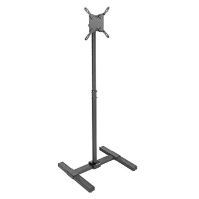 Abbildung von RICOO FS0522 TV Ständer, (bis 42 Zoll, Standfuß Fernseher Stativ ausziehbar höhenverstellbar neigbar)