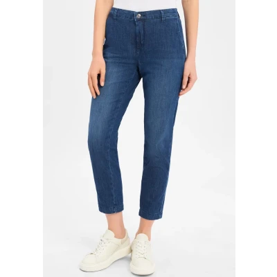 Abbildung von MAC Jeans TURN UP Slim Fit, Damen, Größe: 36, Blue stone