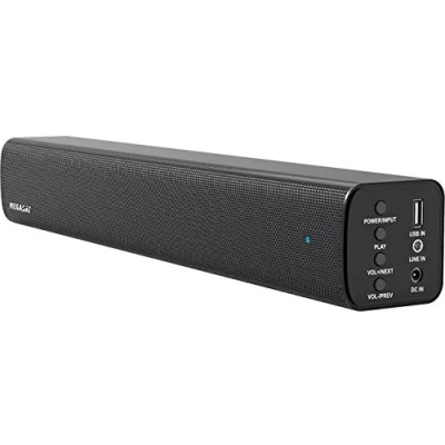 Abbildung von Megasat Klangwunder V 5 Bluetooth Lautsprecher Soundbar für TV 2x15W