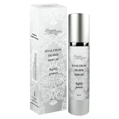 Abbildung von Beauty Nature Cosmetics Hyaluron Silber Serum Serum, Größe: 50 ml,