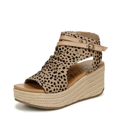Abbildung von Blowfish Malibu Espadrille, Damen, Größe: 36, Sand pixie leopard roadtrip Schuhe
