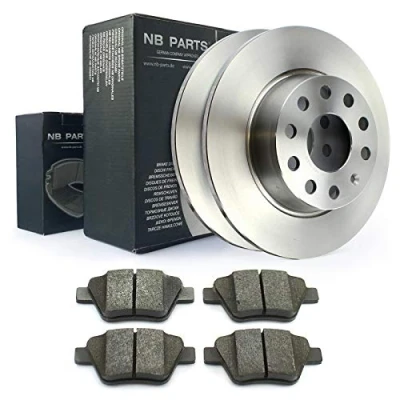 Abbildung von Bremsen/BREMSSCHEIBEN + BREMSBELÄGE HINTEN NB PARTS GERMANY 10042457