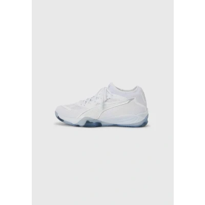 Abbildung von Eliminate NITRO™ SQD 4 Handballschuhe Erwachsene PUMA White Silver Metallic